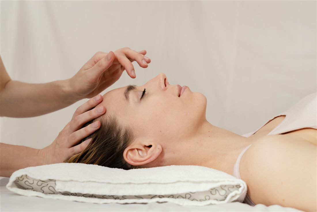 Japanese head spa scalp massage